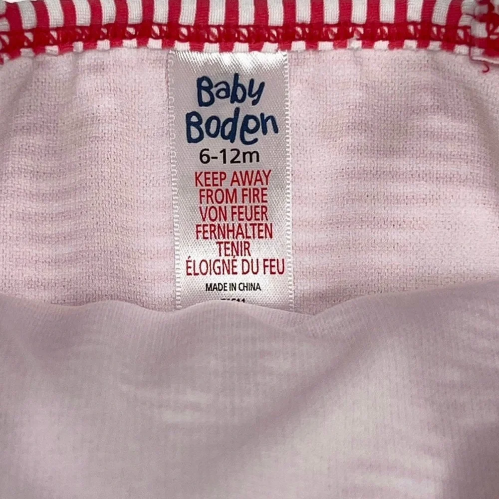Baby Boden Seersucker Ruffle‎ Swimsuit